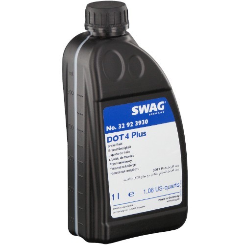 Жидкость тормозная dot 4, 1л 32 92 3930 SWAG Жидкость тормозная dot 4, 1л 32 92 3930 SWAG